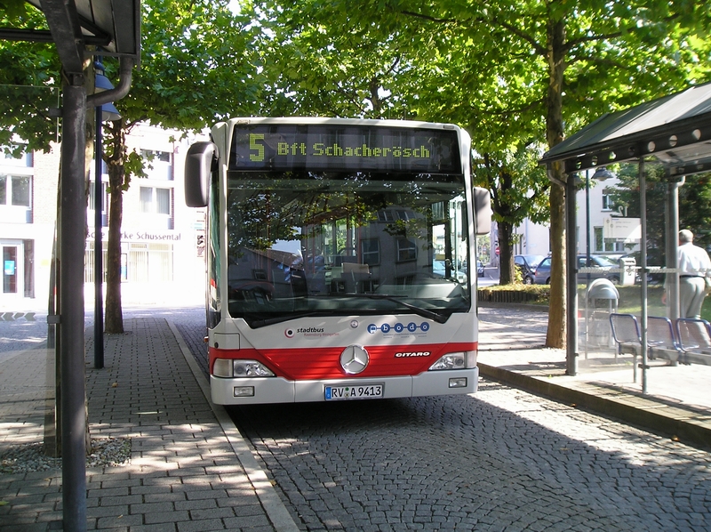Linie 5 mit neuem Citaro am Busbahnhof *schwrm*
