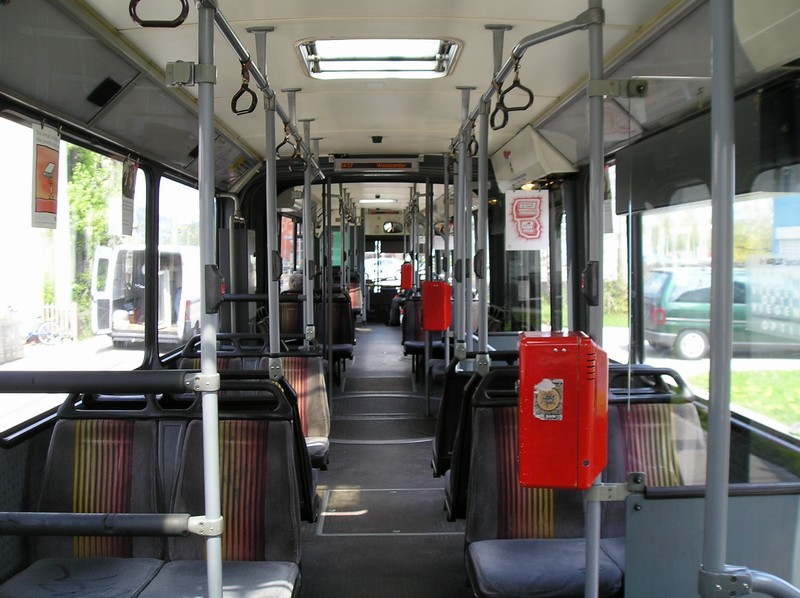 Trolleybus Innenansicht
