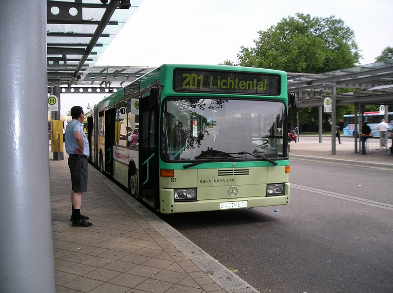Linie 201 im Baden-Badener ZOB