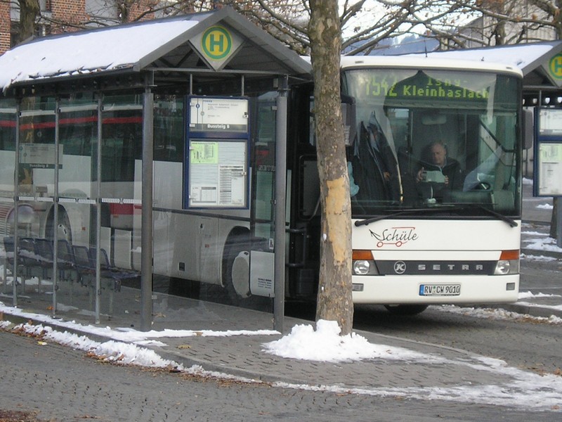 Linie 7542 in Ravensburg Busbahnhof