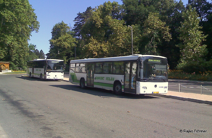 Zwei Mercedes Busse der Gemenc Voln