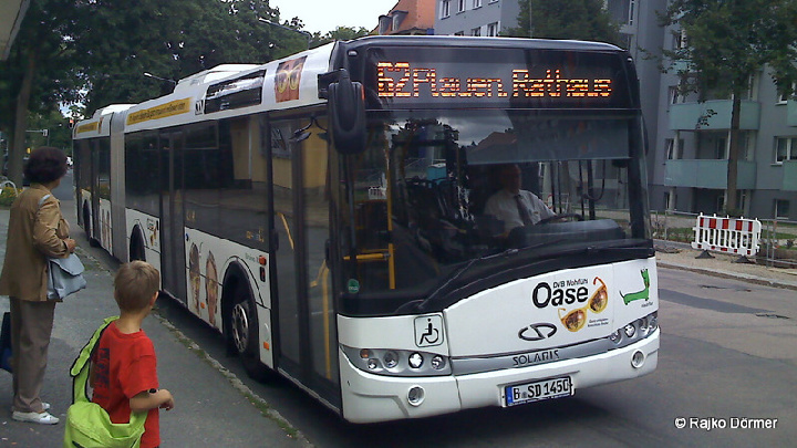 Solaris Urbino 18 B:SD 1450 in Dresden