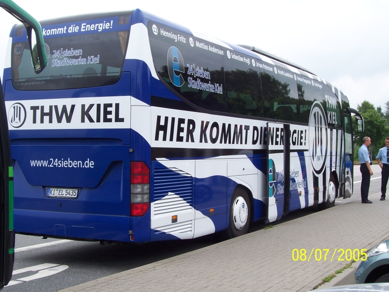 THW Kiel Mannschaftsbus