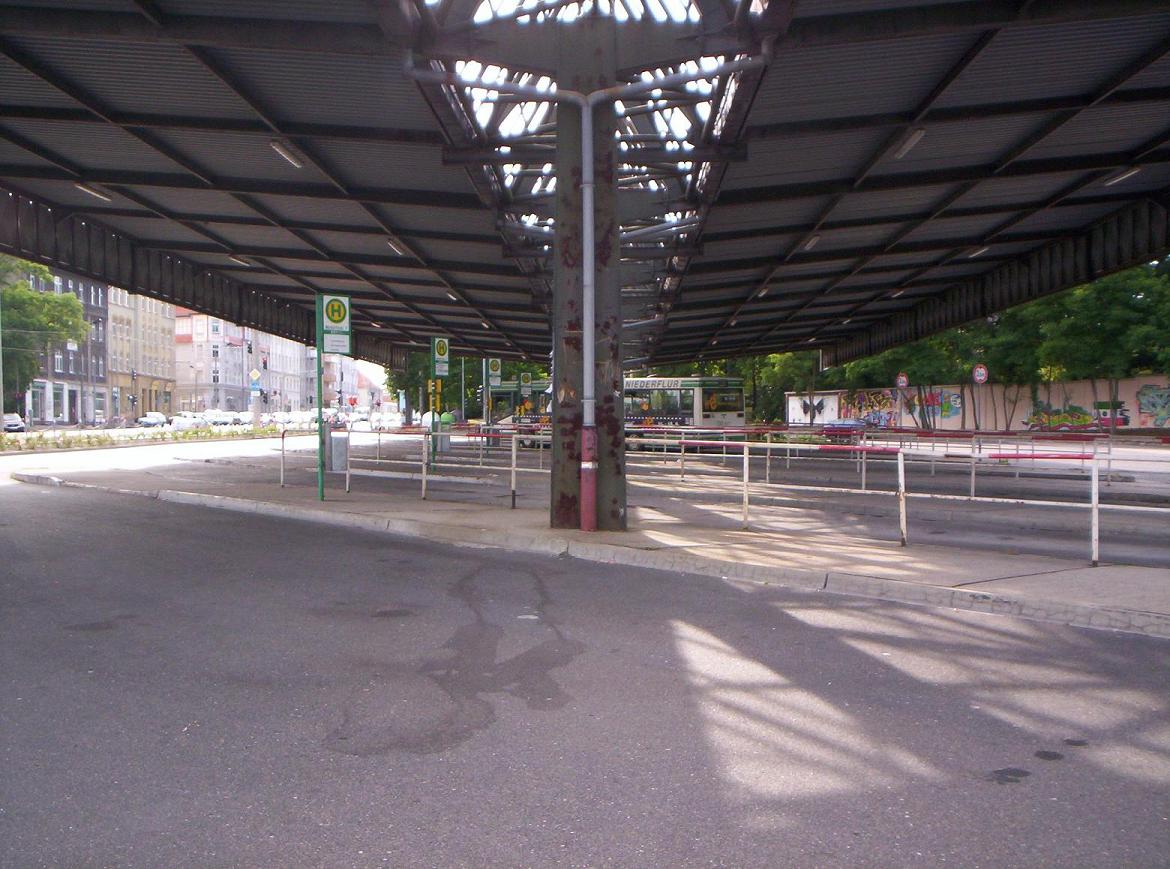 Busbahnhof in Eberswalde