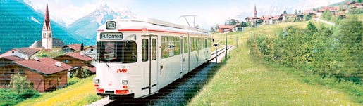Die Stubaitalbahn (Innsbruck - Fulpmes)