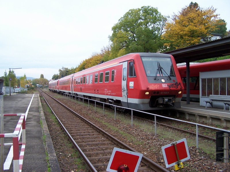 611 548 + 611 xxx berlingen Bahnhof-Therme