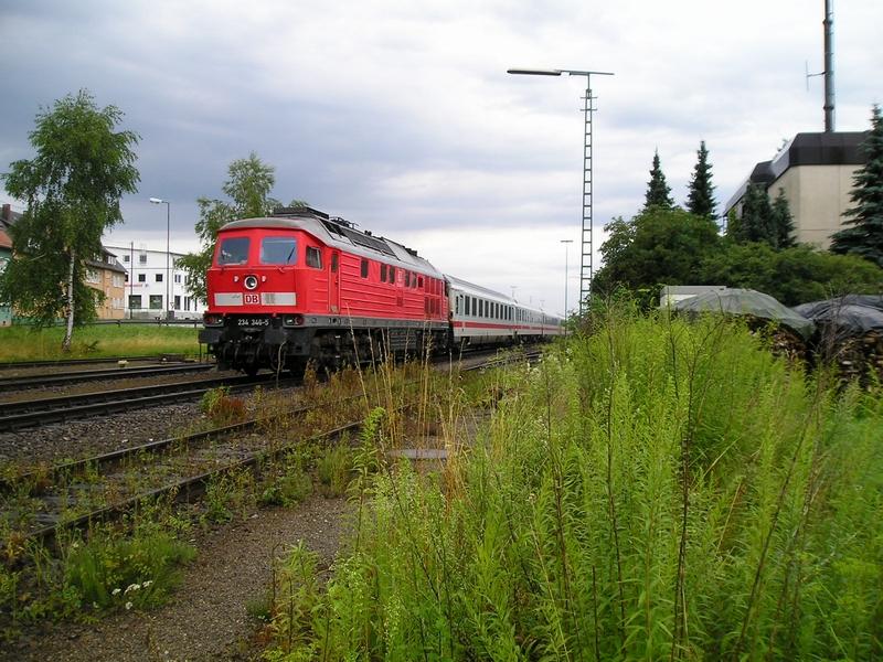 IC118 Innsbruck - Dortmund bei Aulendorf