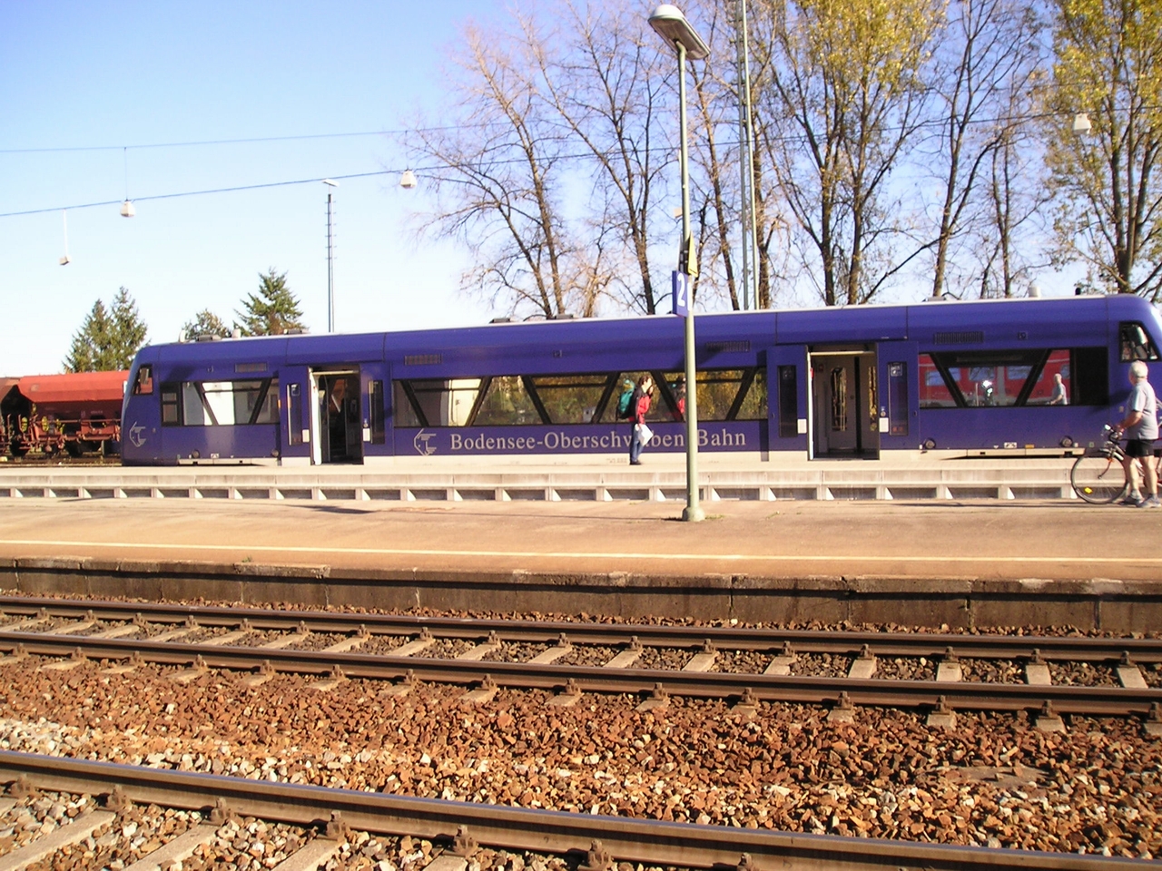 Bodensee Oberschwaben Bahn in Aulendorf