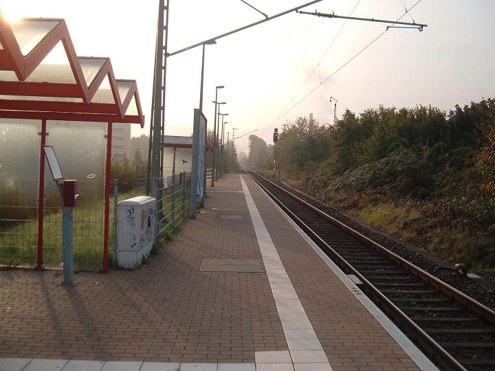 Bahnstation "Freiburg Messe/Universitt"