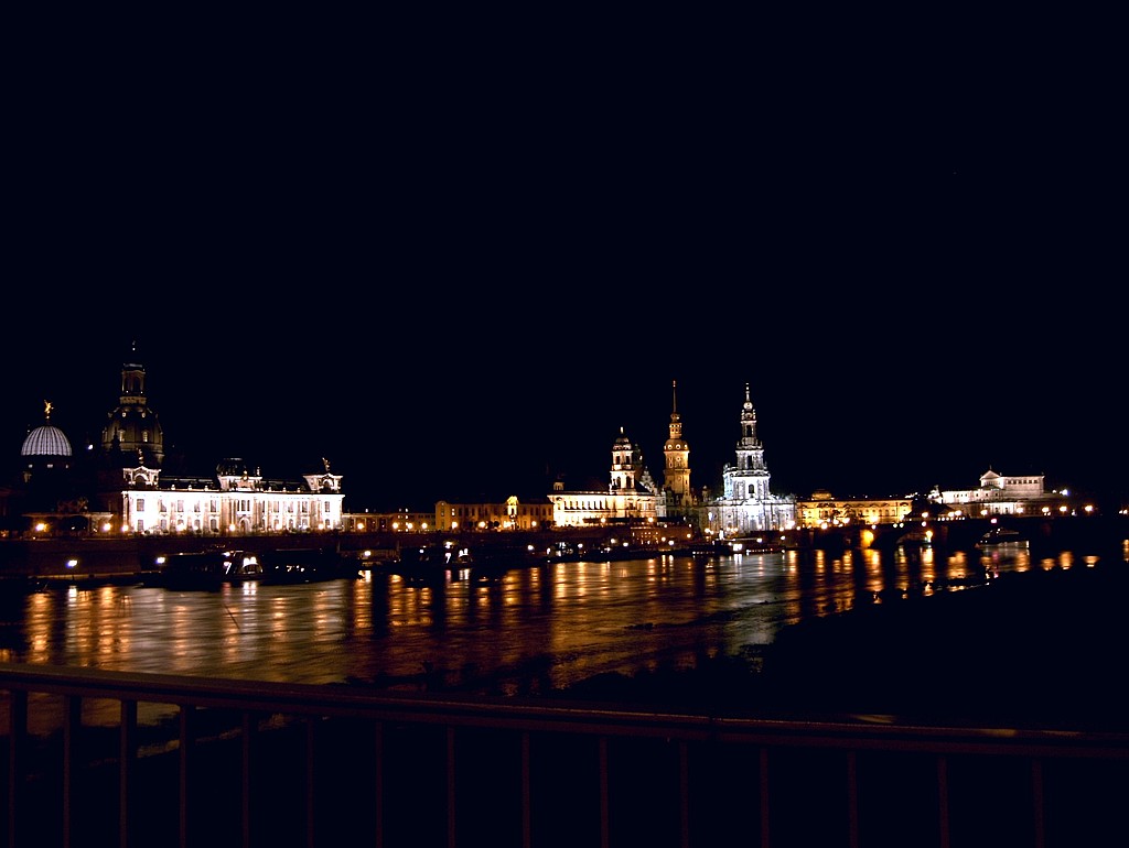 Dresden Stadtsilhouette
