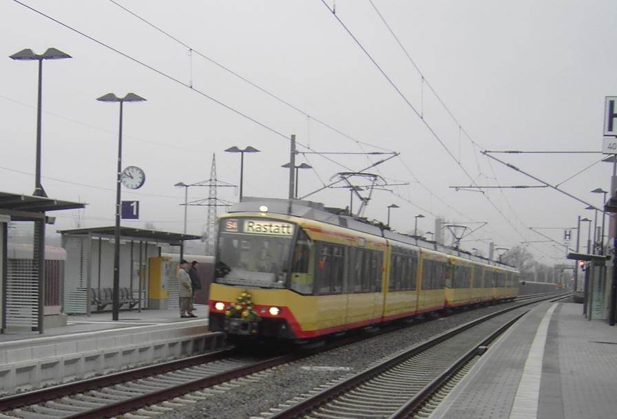 S-Bahn KVV in 3-Traktion