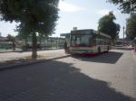 Bus auf dem Busbahnhof in Leverkusen-Mitte