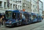 Kasseler N8C-Stadtbahnwagen (Werbung)