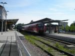 Voller Ravensburger Bahnhof