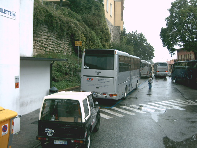 die Dresdener sind aber auch berall...RVD-Bus in San Marino