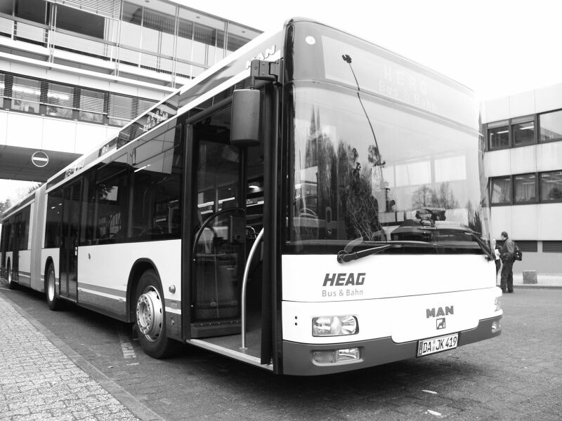 Die neuen MAN Niederflurbusse bei der HEAG (Darmstadt)