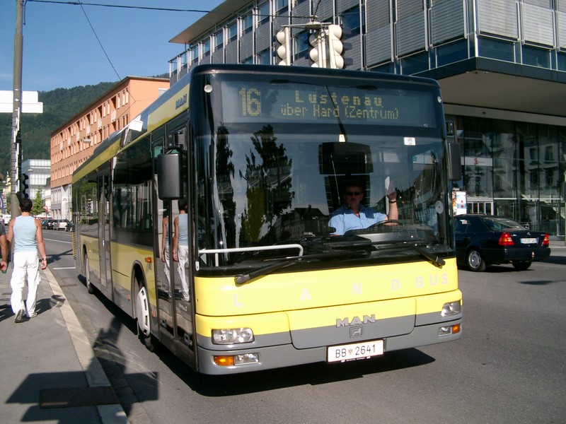 Landbus am Bregenzer ZOB