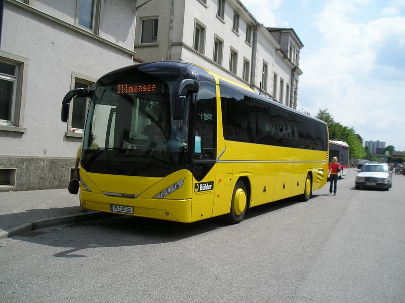 Neoplan Bhler-Reisen am Busbahnhof