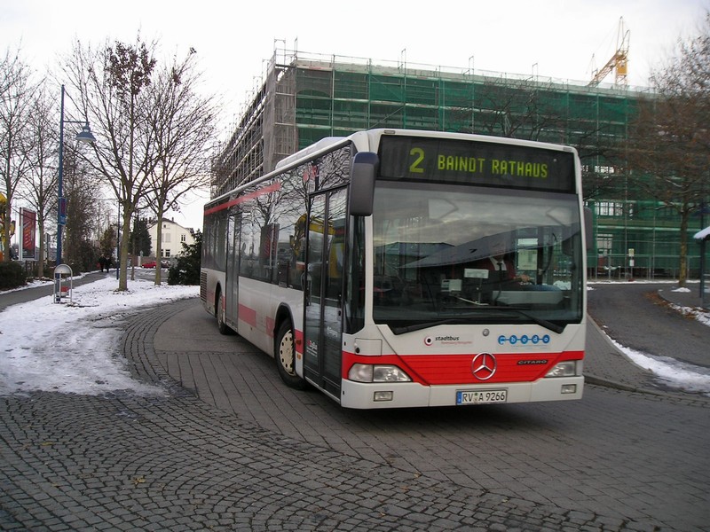 Linie 2 nach Baindt Rathaus