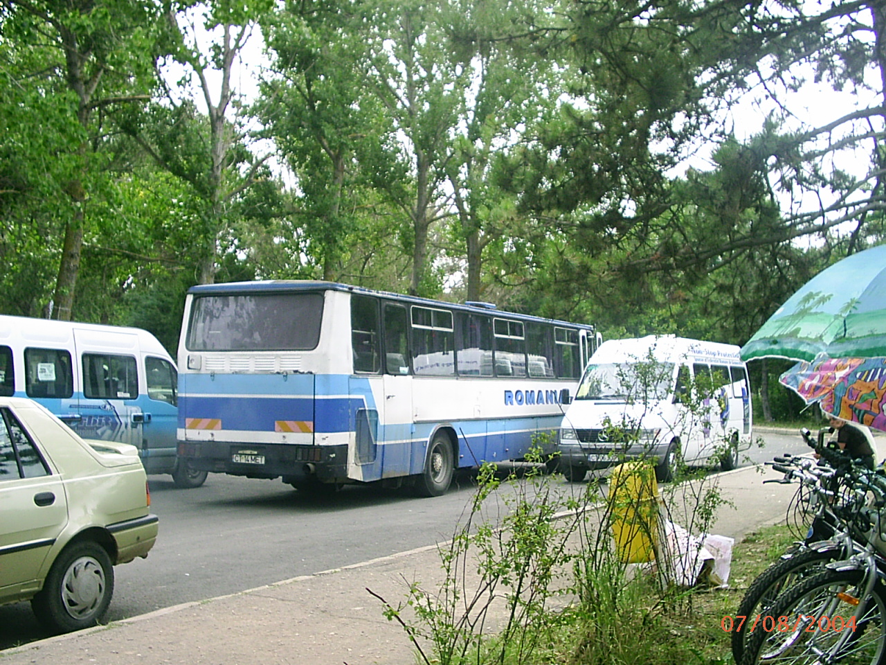 Alter Bus in Rumnien mit MB Sprinter
