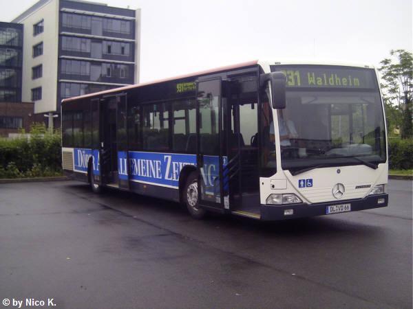 Citaro O530 eines 'Unbekannten Busunternehmens' am HBF