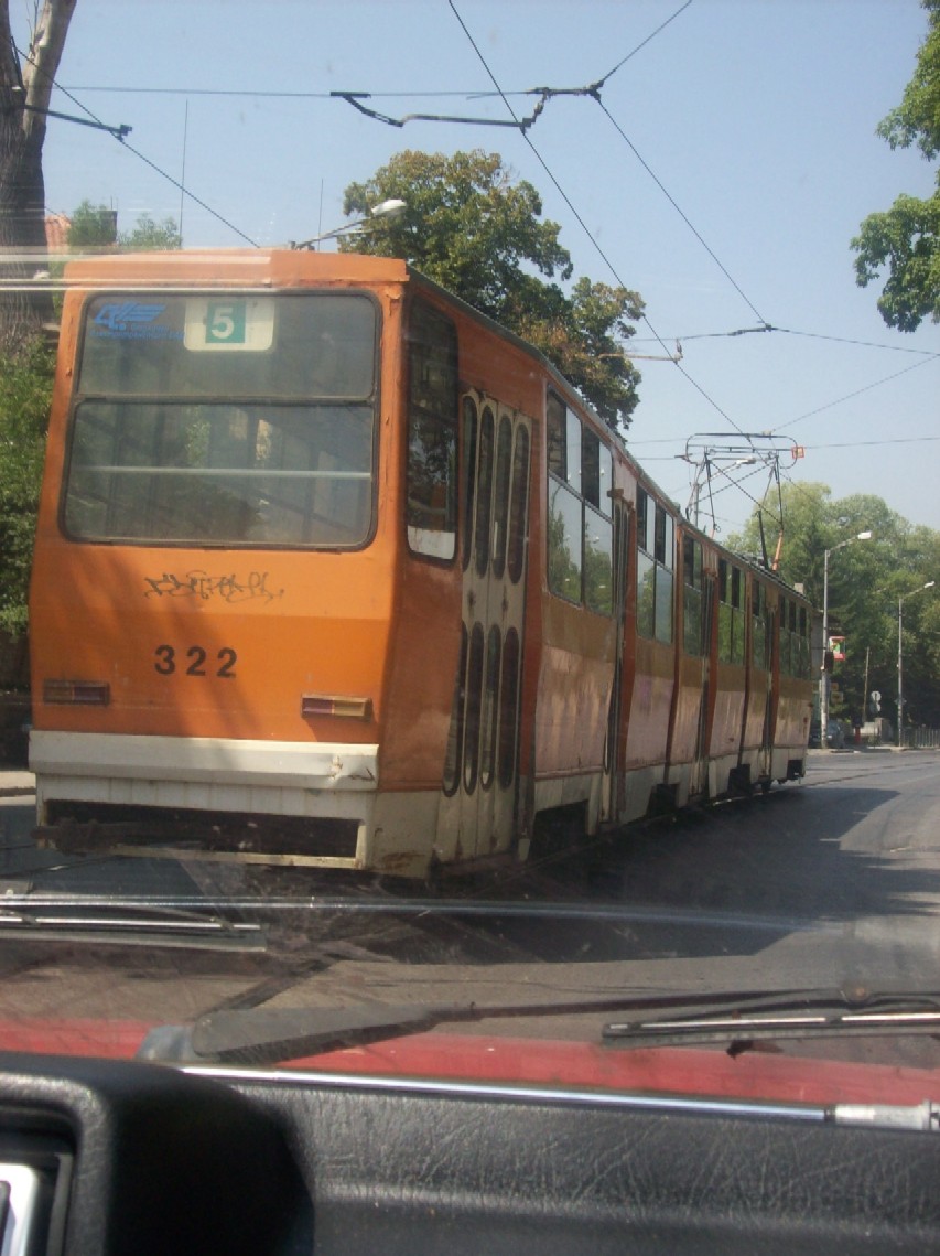 "Standard"-Straenbahn in Bukarest!^^