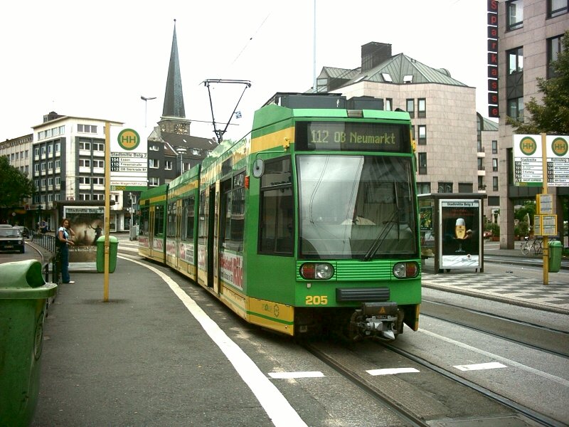 Niederflur Tram Oberhausen