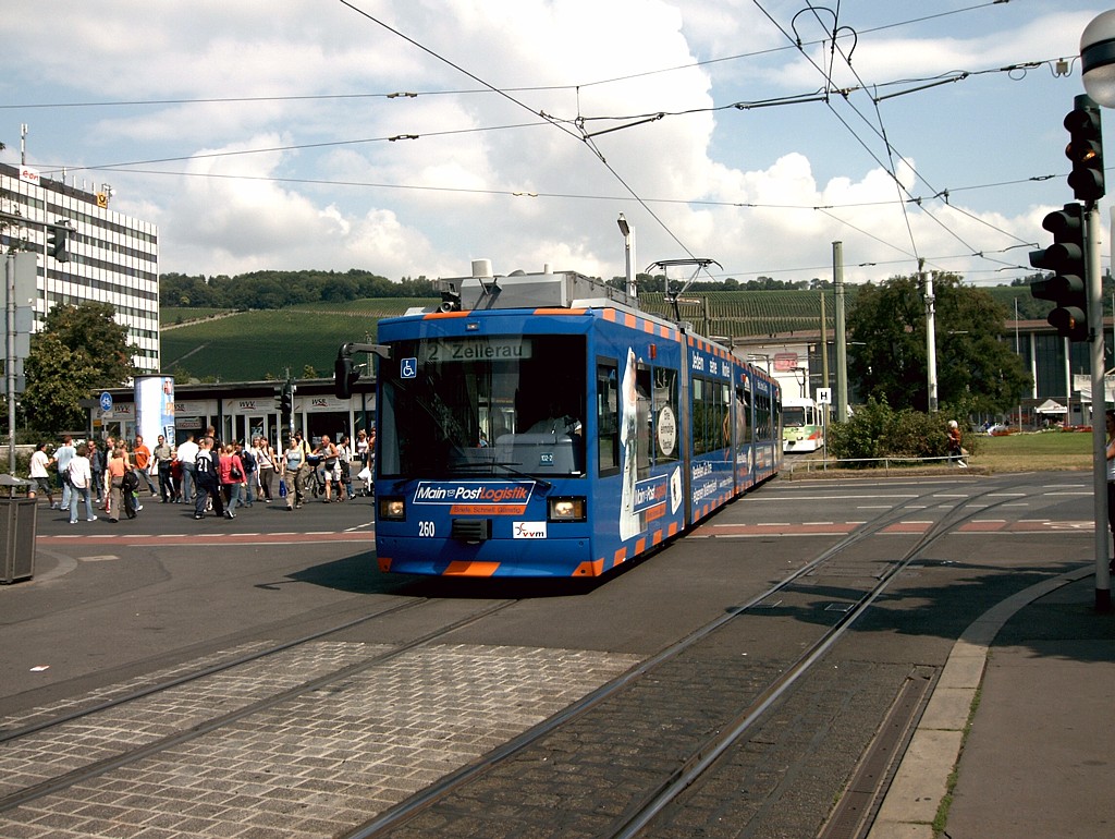 Wrzburg 260 Bahnhof