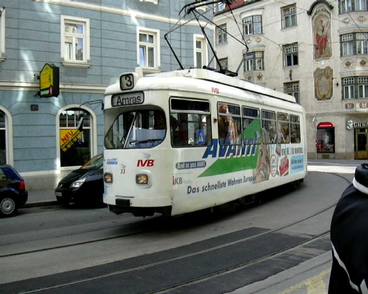 Straenbahn Linie 3 - Innsbruck