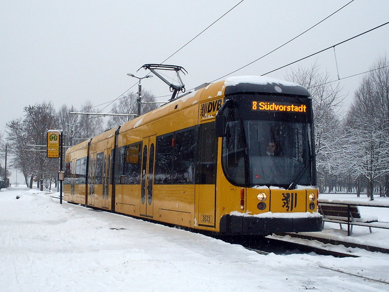 2623 - Hellerau im Schnee