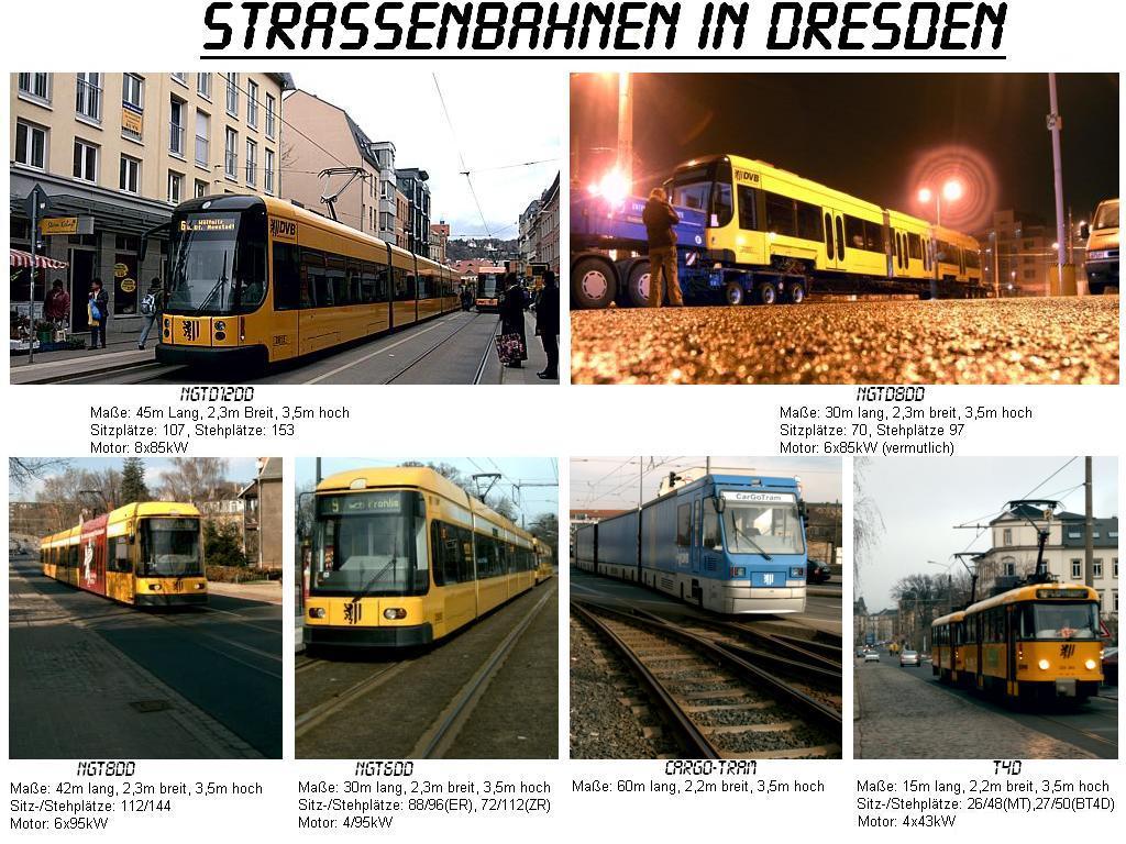 Straenbahnzusammenstellung Dresden