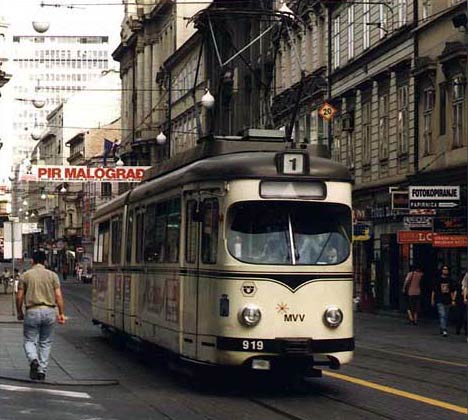 Zagreb - Straenbahn Linie 1