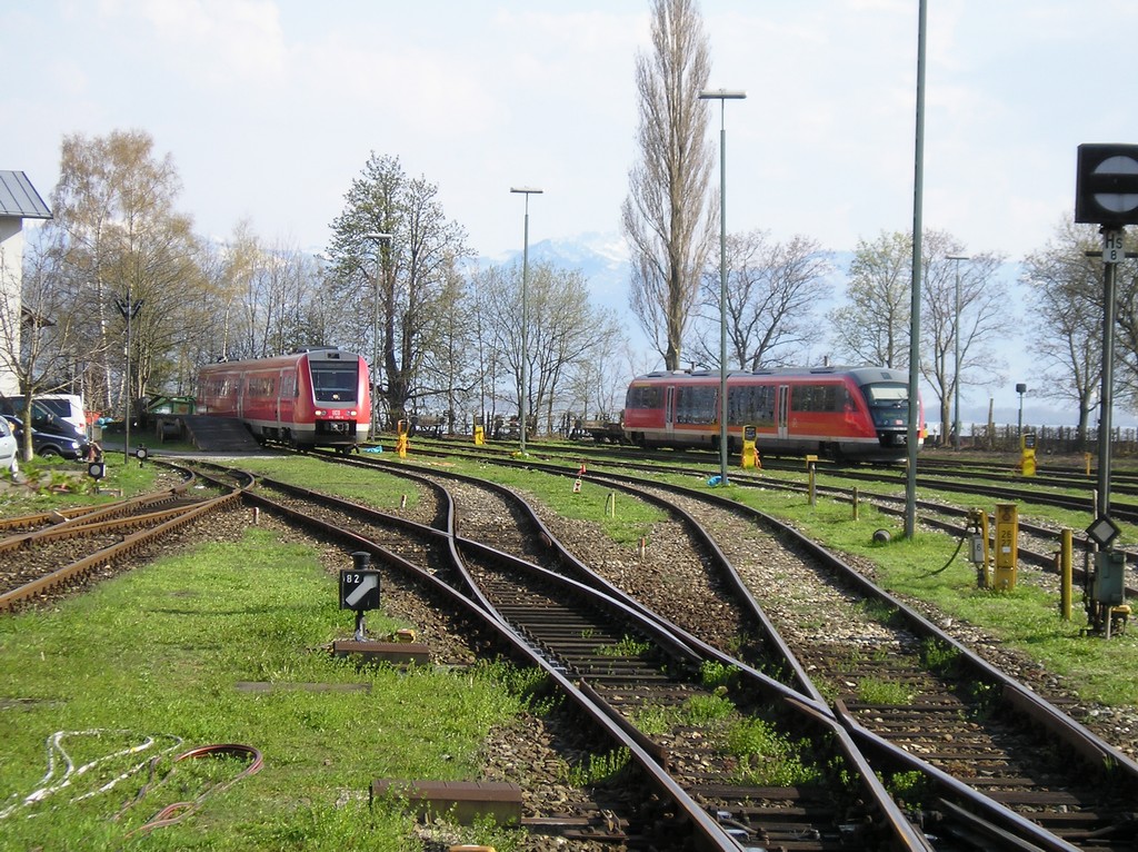 Abstellgleise Lindau Hbf