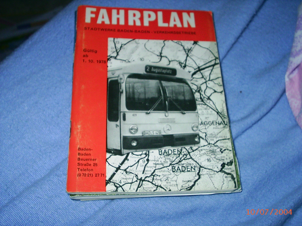 Fahrplan 1978