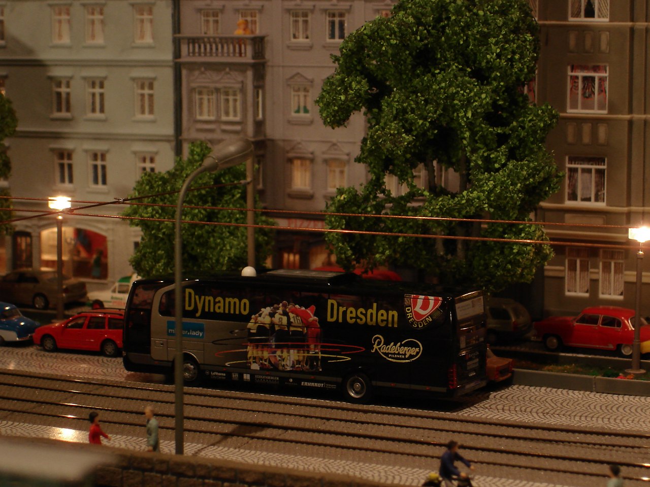Mannschaftsbus Dynamo Dresden