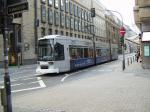 Tram in Dssedorfer Innenstadt