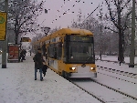 NGT 6 DD im Schnee(-matsch-)treiben