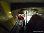 geparkte automatische U-Bahn in U Rennweg