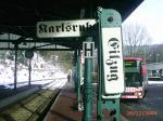 Altes Bahnhofschild